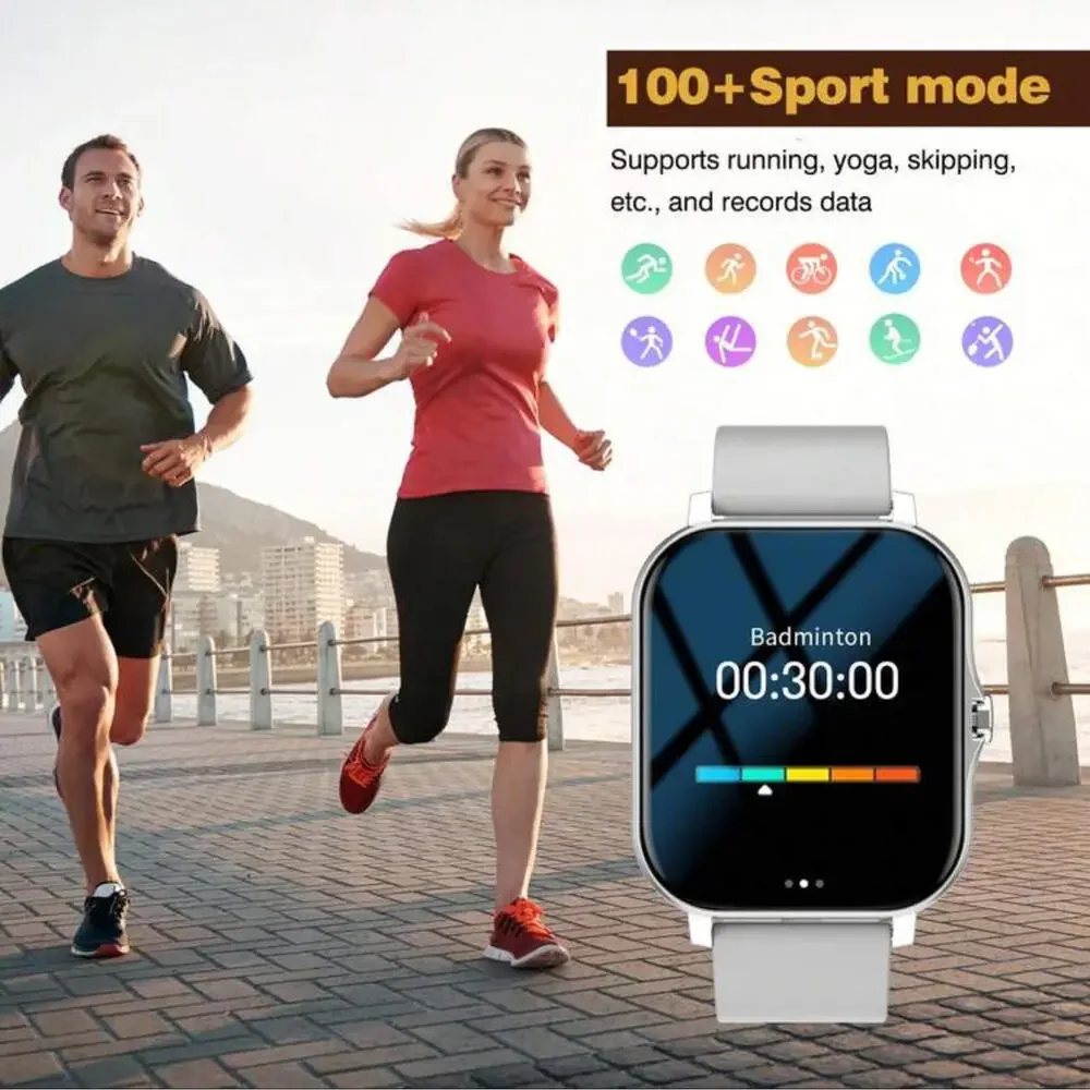 N/A black smartwatch